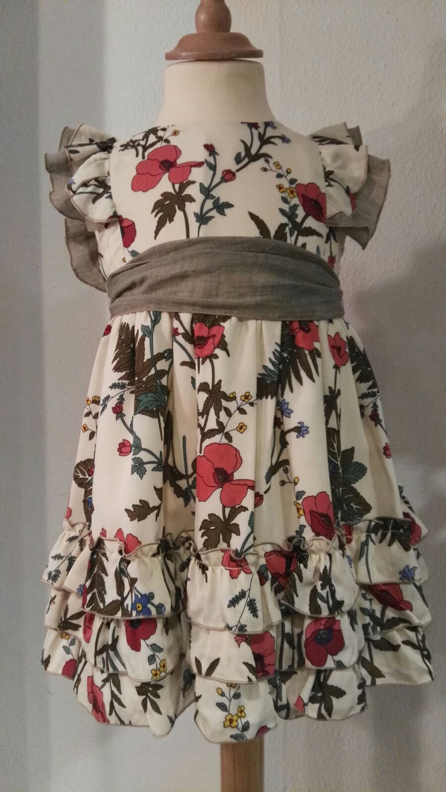 VESTIDO DE FLORES